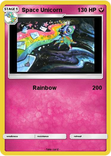 Pokemon Space Unicorn