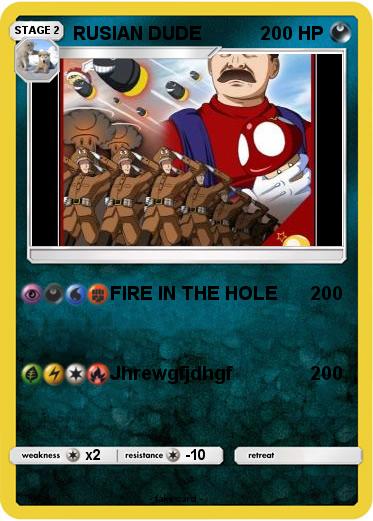 Pokemon RUSIAN DUDE