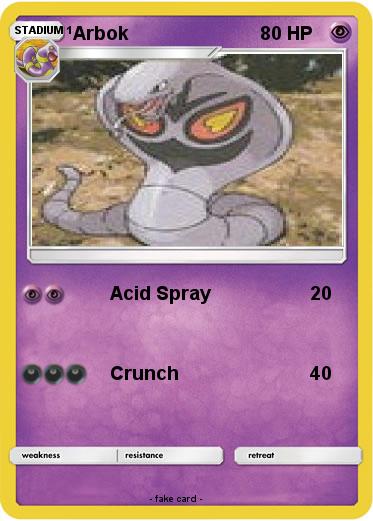 Pokemon Arbok