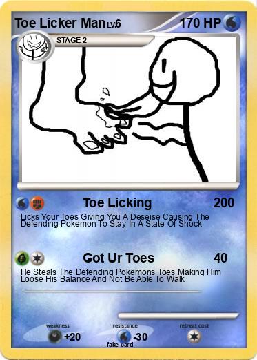 Pokemon Toe Licker Man