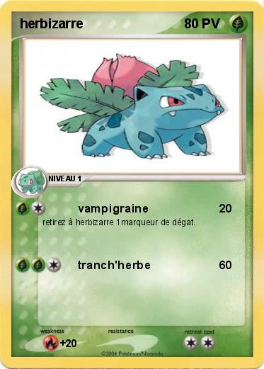 Pokemon herbizarre