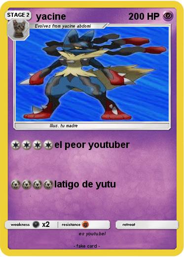 Pokemon yacine