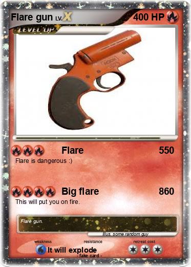 Pokemon Flare gun