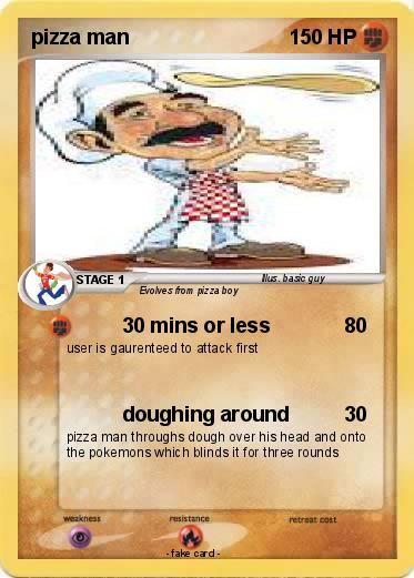 Pokemon pizza man