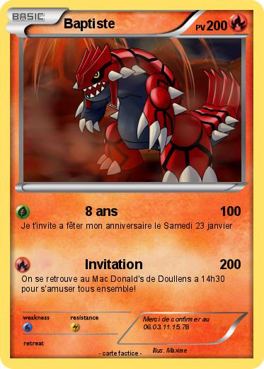 Pokemon Baptiste