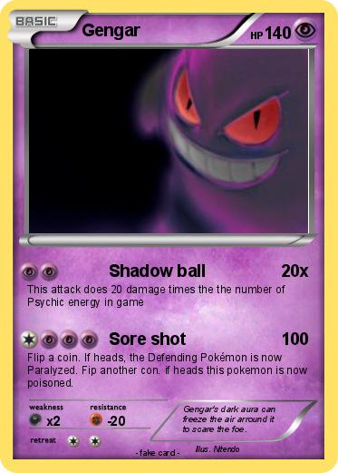 Pokemon Gengar