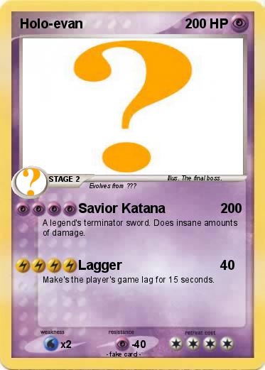 Pokemon Holo-evan