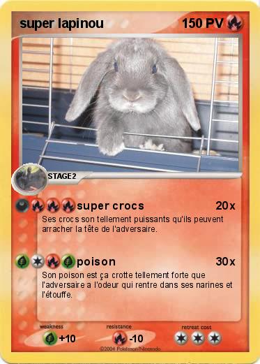 Pokemon super lapinou
