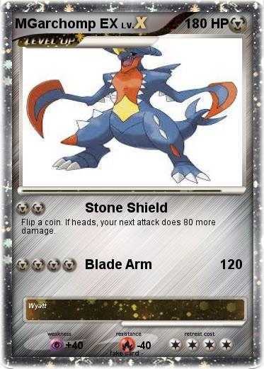 Pokemon MGarchomp EX
