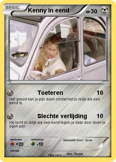 Pokemon Kenny in eend
