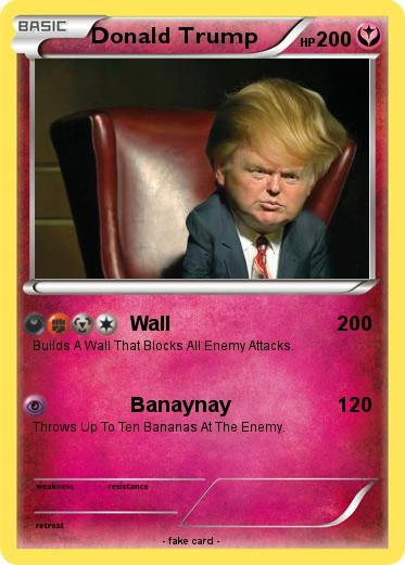 Pokemon Donald Trump