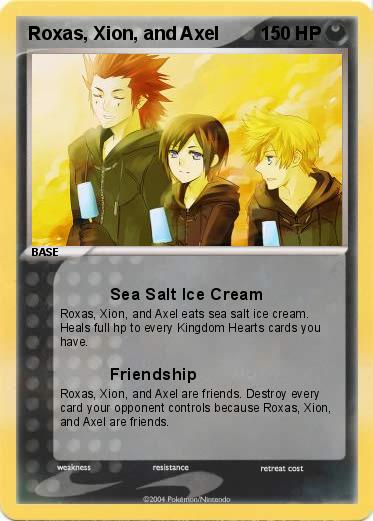 Pokemon Roxas, Xion, and Axel