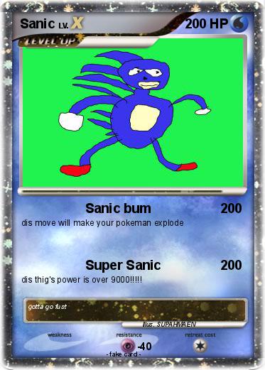 Pokemon Sanic