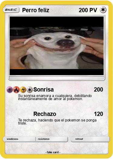 Pokemon Perro feliz