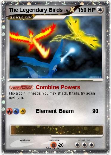 Pokemon The Legendary Birds