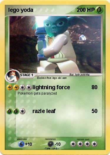 Pokemon lego yoda