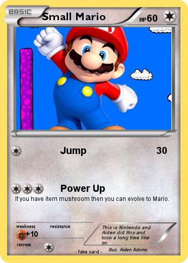 Pokemon Small Mario