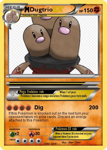 Pokemon Dugtrio