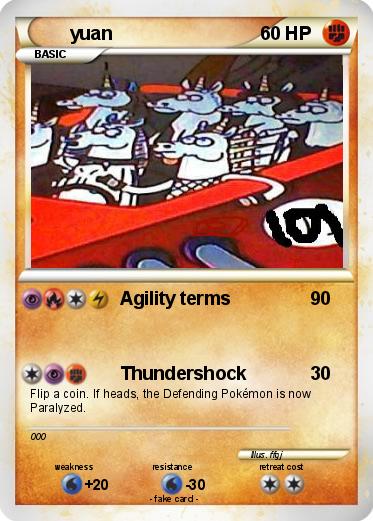 Pokemon yuan