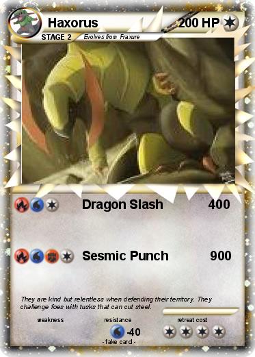 Pokemon Haxorus