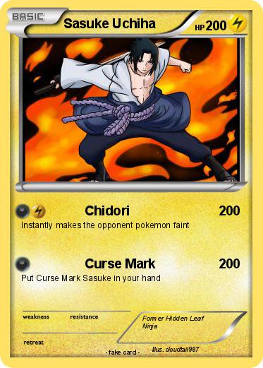 Pokemon Sasuke Uchiha