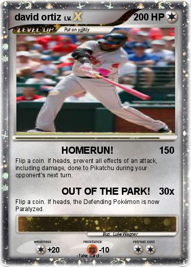 Pokemon david ortiz