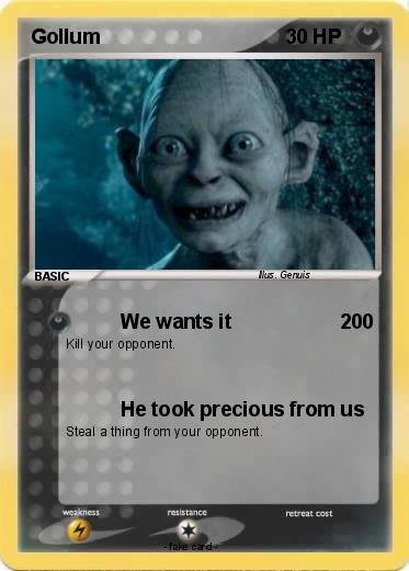Pokemon Gollum