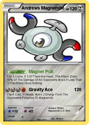 Pokemon Andrews Magnemite
