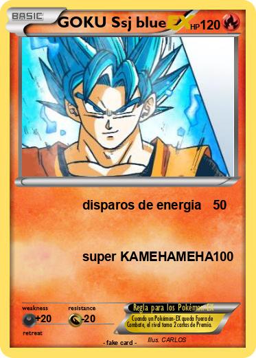 Pokemon GOKU Ssj blue