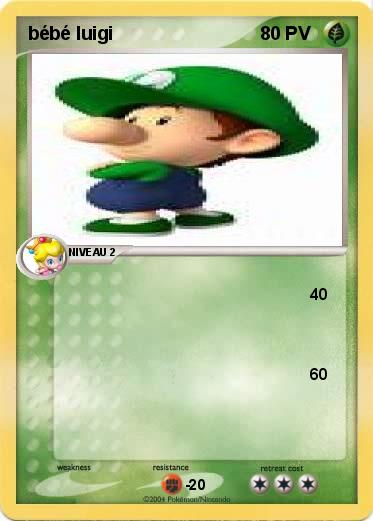 Pokemon bébé luigi