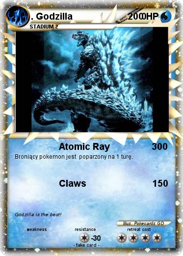 Pokemon . Godzilla                            0