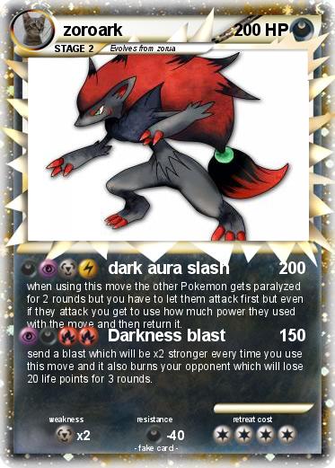 Pokemon zoroark