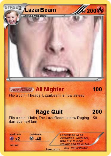Pokemon LazarBeam