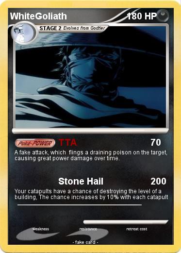 Pokemon WhiteGoliath
