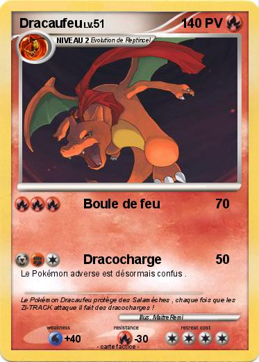 Pokemon Dracaufeu
