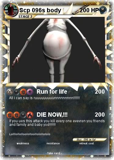 Pokemon Scp 096s body