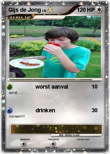 Pokemon Gijs de Jong