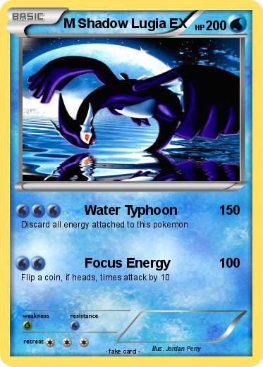 Pokemon M Shadow Lugia EX