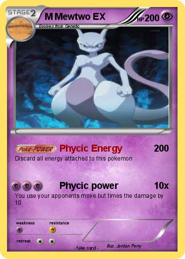 Pokemon M Mewtwo EX