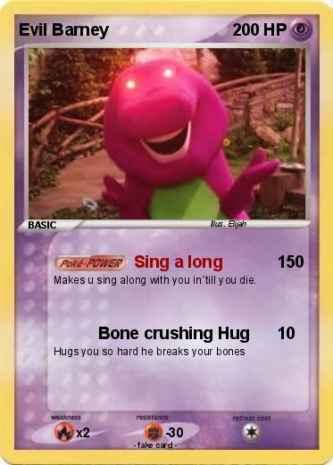 Pokemon Evil Barney