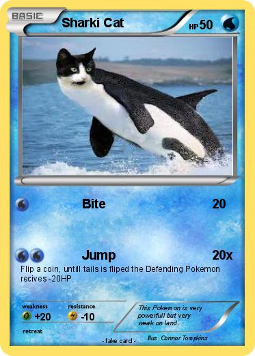 Pokemon Sharki Cat