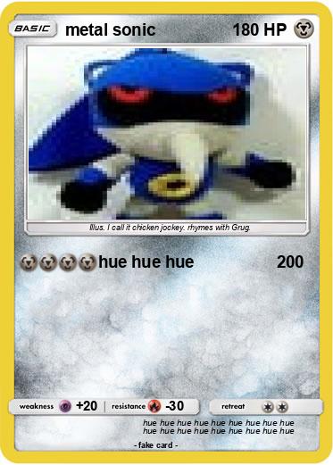 Pokemon metal sonic