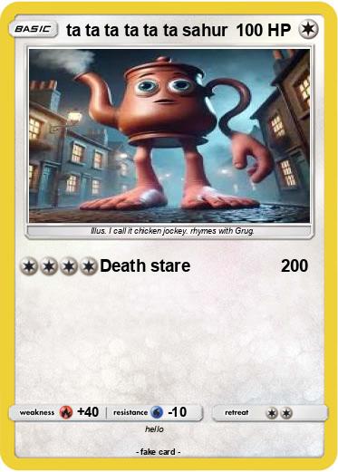 Pokemon ta ta ta ta ta ta sahur