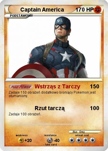 Pokemon Captain America