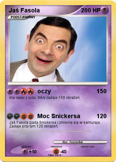 Pokemon Jaś Fasola