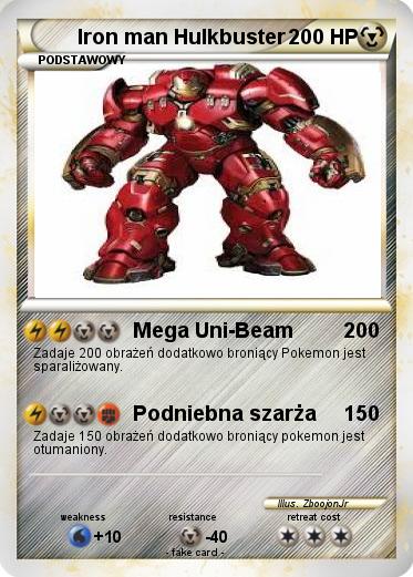 Pokemon Iron man Hulkbuster