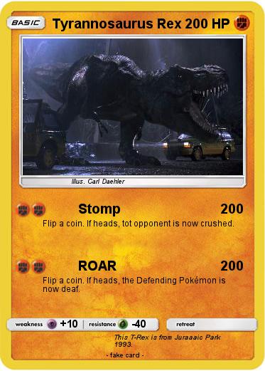 Pokemon Tyrannosaurus Rex