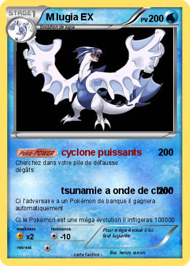 Pokemon M lugia EX