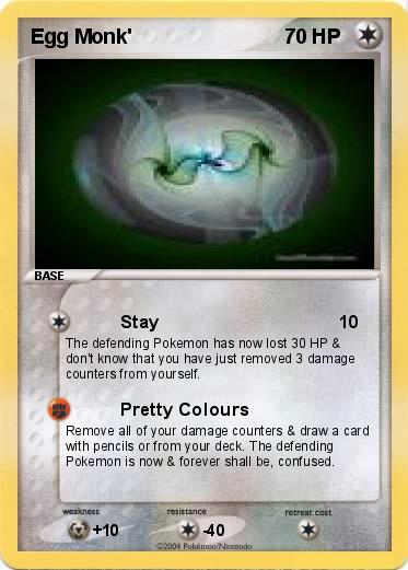 Pokemon Egg Monk'