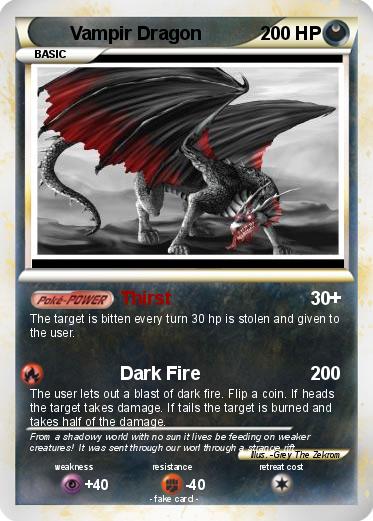 Pokemon Vampir Dragon
